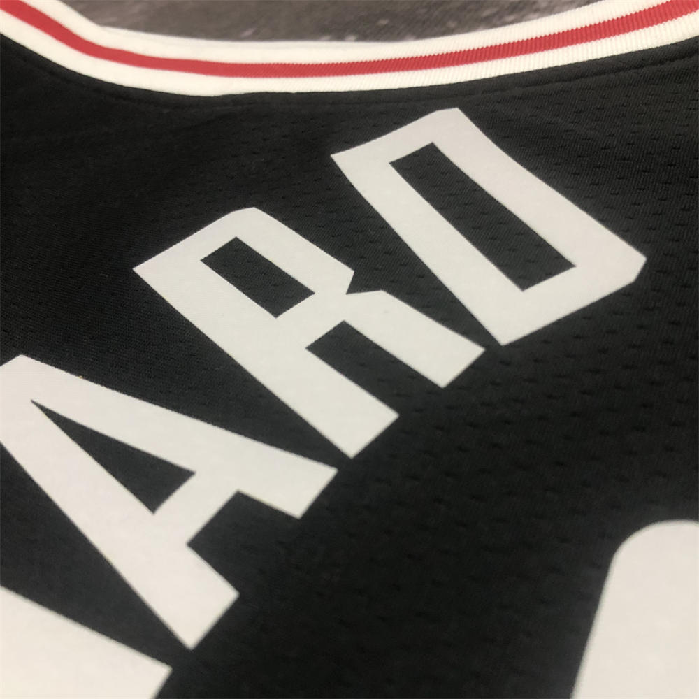 NBA Los Angeles Clippers V-Neck Black Jersey S-XXL