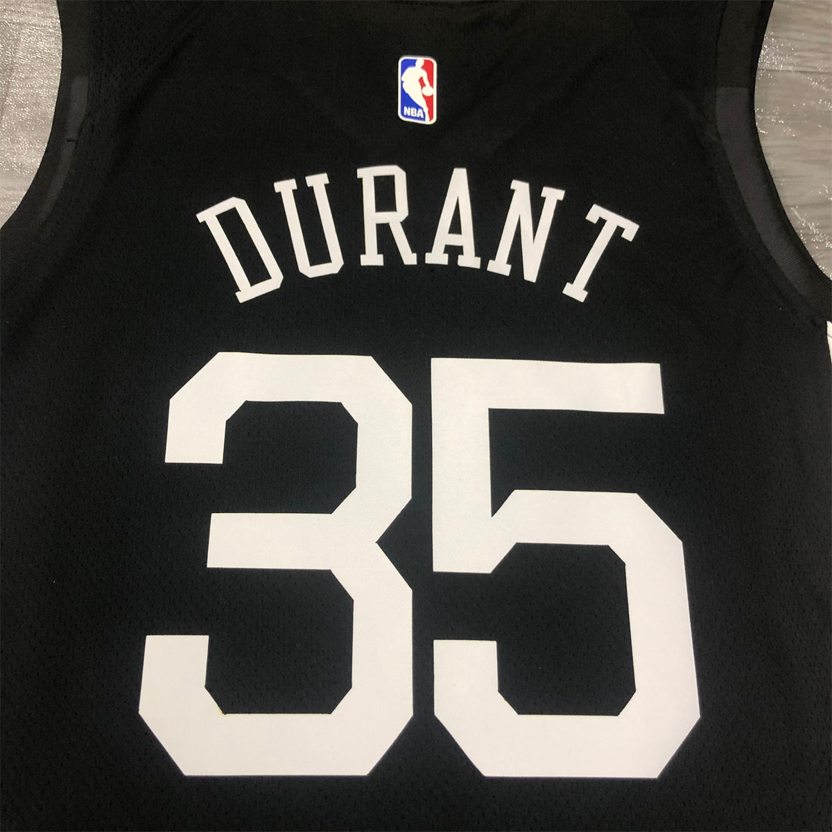 NBA Golden State Warriors V-Neck Black Jersey DURANT#35 S-XXL