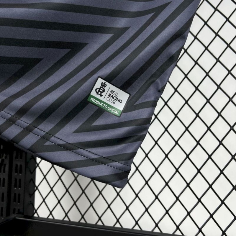 24/25 Racing de Santander Black Goalkeeper Jersey Fan Version