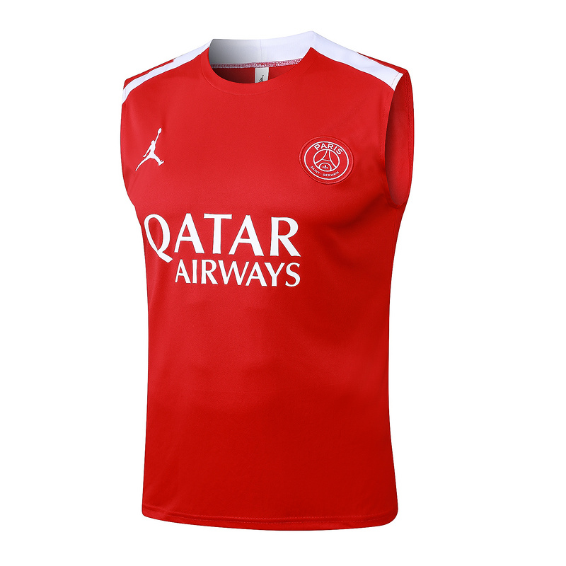 24/25 Paris Red Training Set Shirt and Shorts