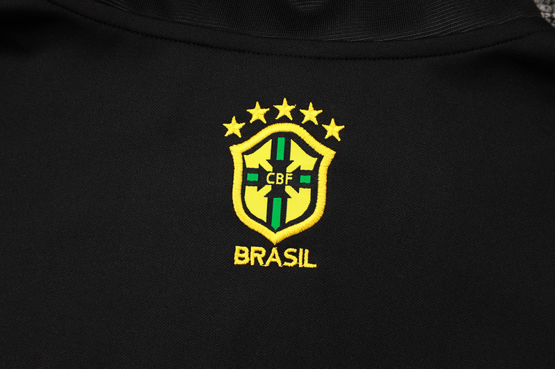2024/25 Brazil Grayish blue Jacket Training Suit Set Football Team Shirt Sports Fashion