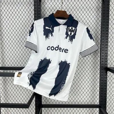 2025/26 Monterrey Anniversary White Jersey Fan Version