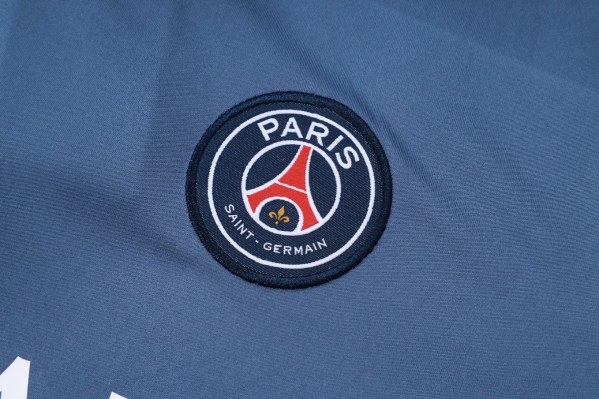 2026 PSG Light gray Training Set Shirt and Shorts