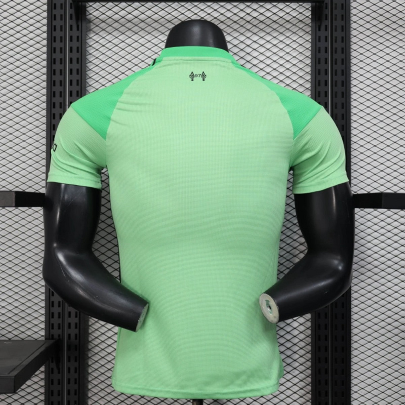 2025/26 Liverpool Goalkeeper Green jersey Player Version