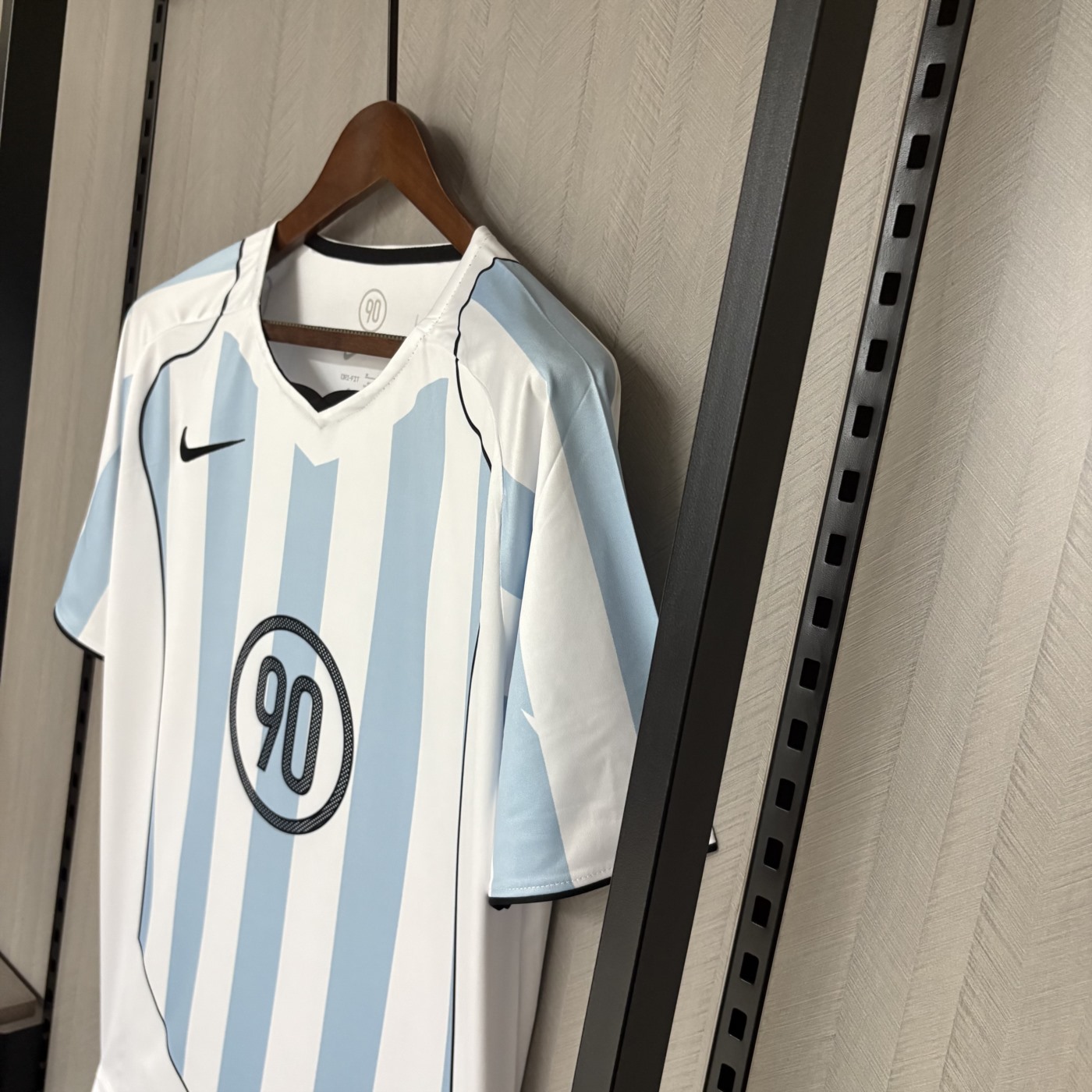 2025 Nike T90 jersey Blue and White Fan version