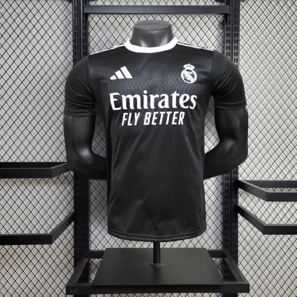 25/26 Real Madrid Co Branded Special Edition Black jersey Player Version