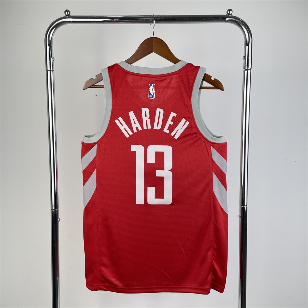 NBA Houston Rockets HARDEN#13 2018/19 Red Icon Edition Swingman Jersey S-XXL