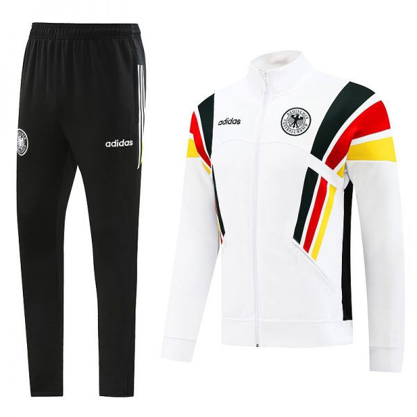 2024 Germany White Jacket Training Suit Set Football Team Shirt Sports Fashion