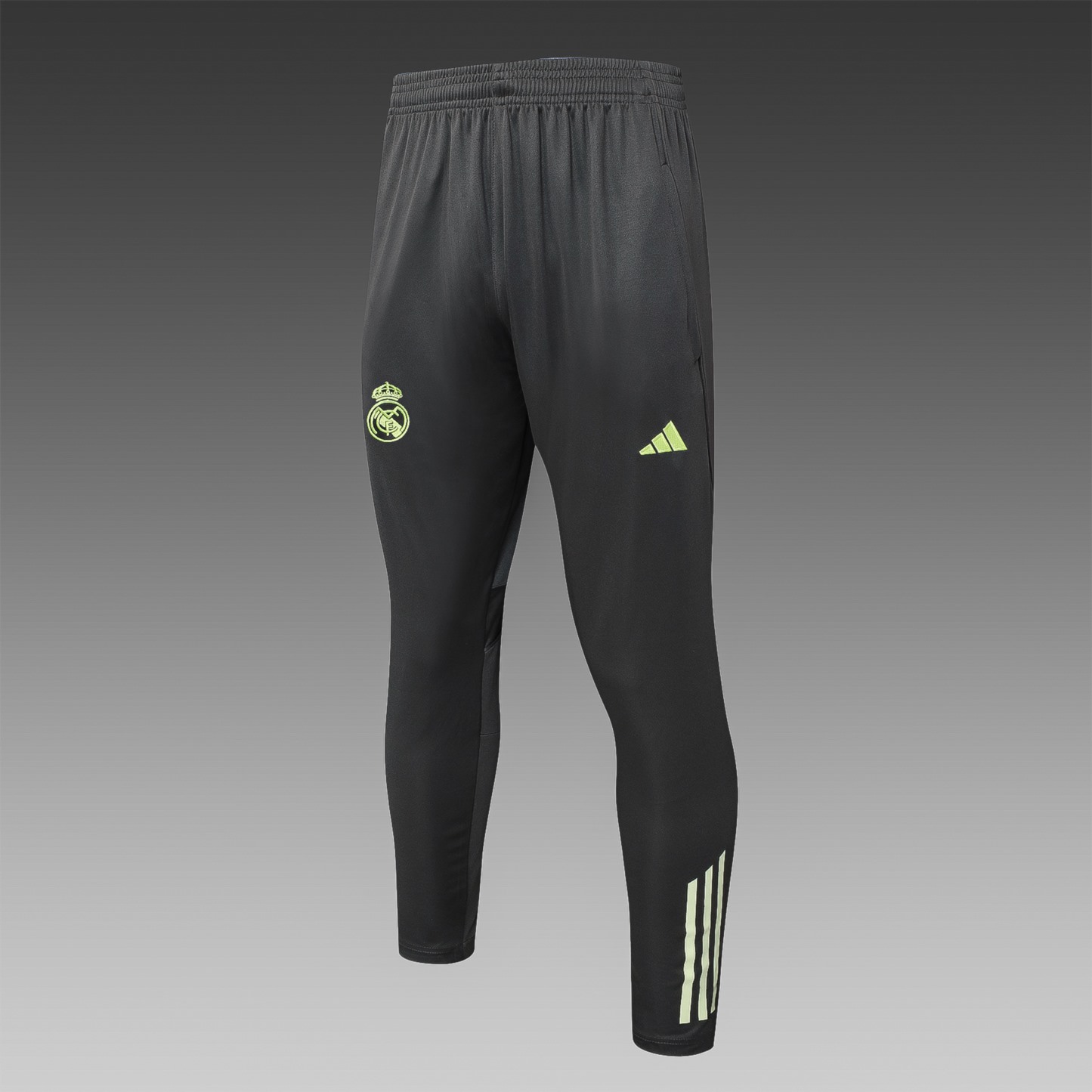 202526 Real Madrid grayish green Long-sleeved half-pull training kit Football team kit