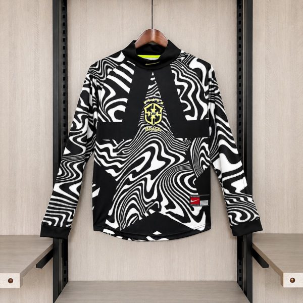 Brazil 2026 World Cup Hollywood Goalkeeper jersey Long Sleeve Fan version