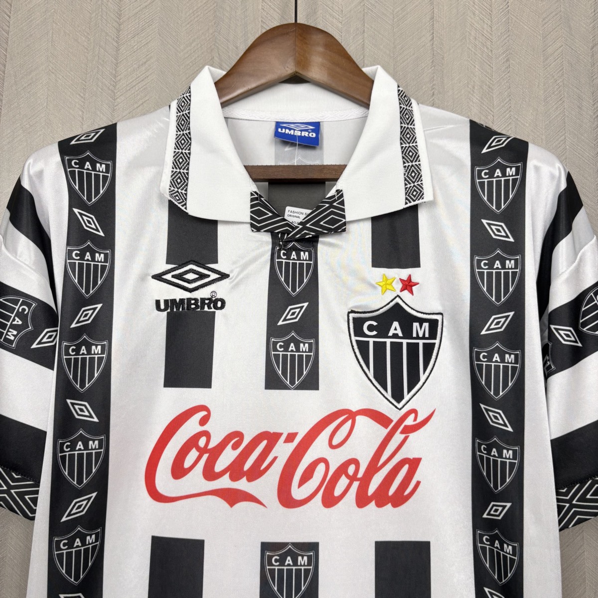 Retro 1995 Atletico Mineiro Home Jersey Fan Version