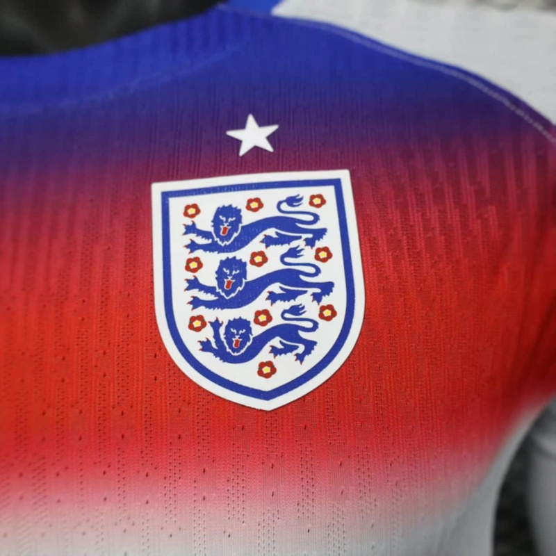 2025/26 England Women' Euro Home Long Sleeve Jersey Player Version