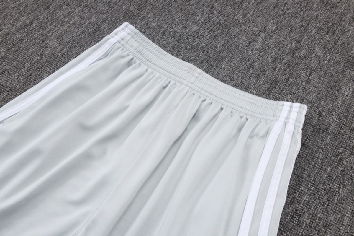 2026 Bayern Munich Grey Training Set Shirt and Shorts