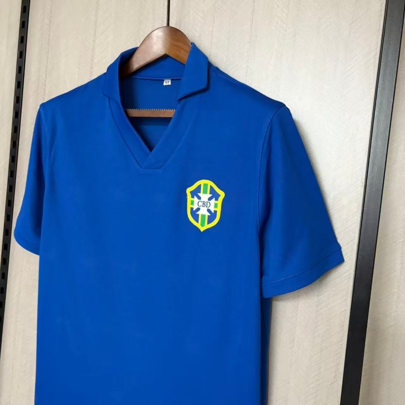 Retro Brazil 1957 away jersey Fan Version
