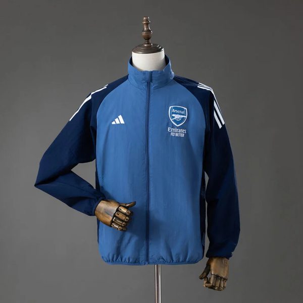 2026 Arsenal Tiro Competition Royal Blue Windbreaker