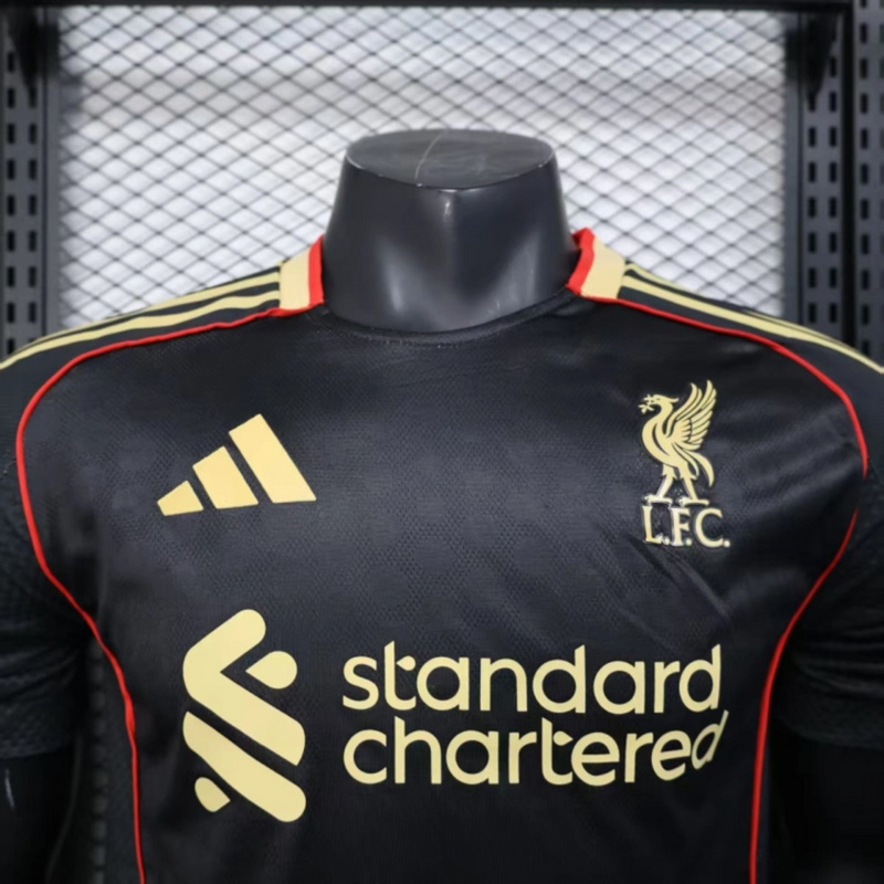 2025/26 Liverpool Second Away jersey Player Version