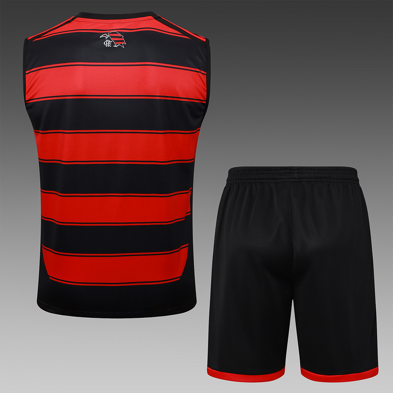 2025/26 Flamengo Red Training Set Shirt and Shorts
