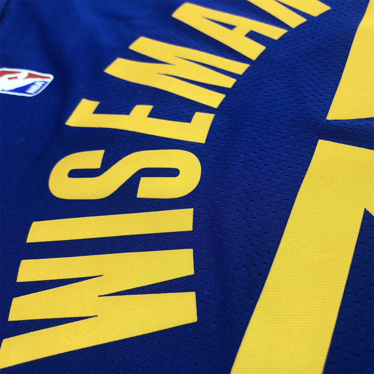 NBA Golden State Warriors V neck Blue Jersey WISEMAN#33 S-XXL
