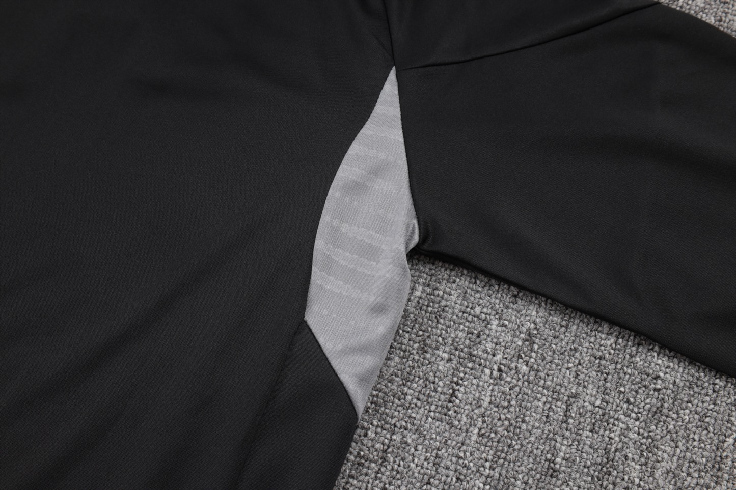 2025/26 Germany Black Long-sleeved half-pull training kit Football team kit