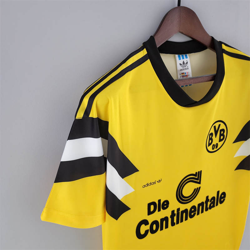 Retro Dortmund 1989 Home jersey Fan Version