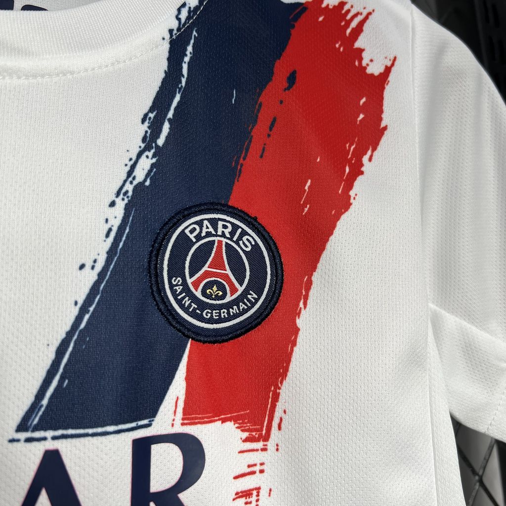 24/25 PSG Away jersey Kid Kits Size 16-28