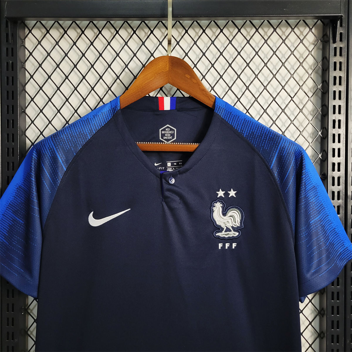 Retro France 2018 World Cup Home jersey Fan Version