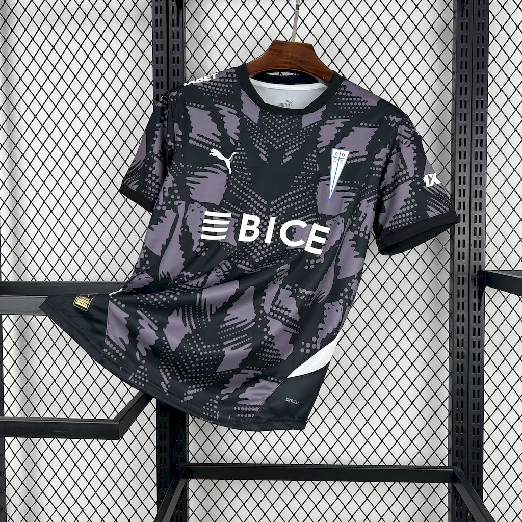 2025/26 Universidad Catolica Black goalkeeper Jersey Fan Version