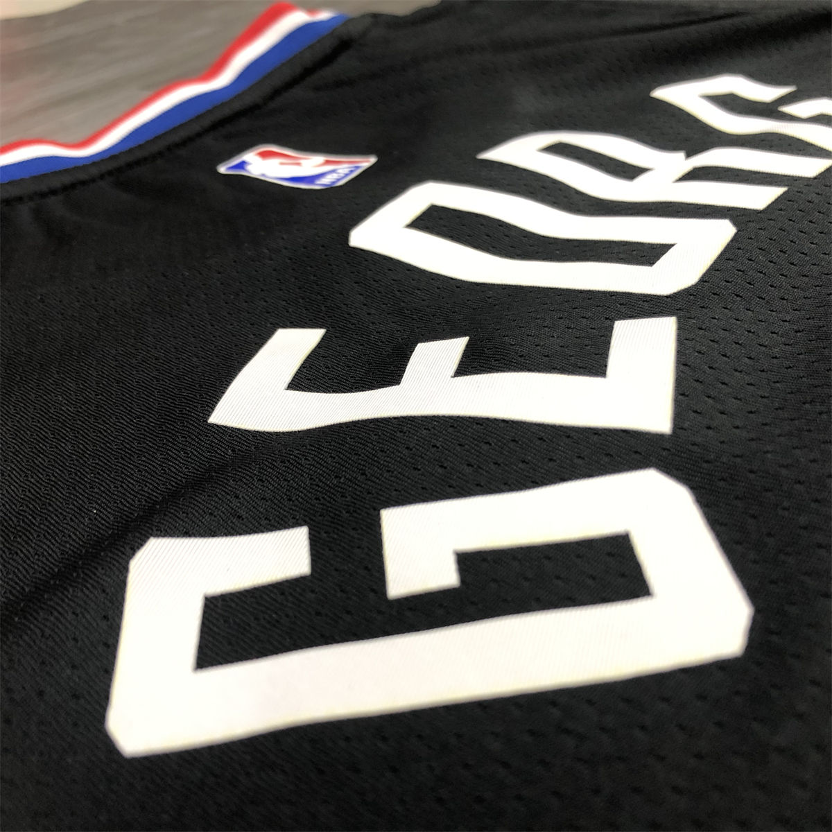 NBA Los Angeles Clippers V neck Black Jersey GEORGE#13 S-XXL