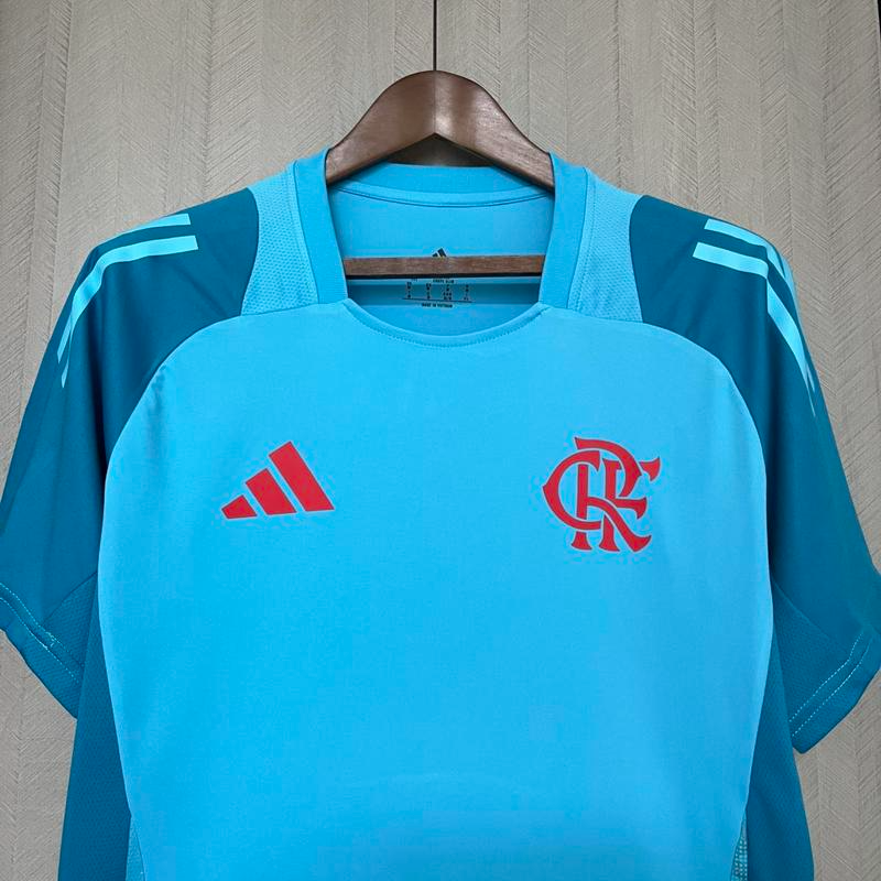 2025/26 Flamengo Training Jersey Light Blue Jersey Fan Version