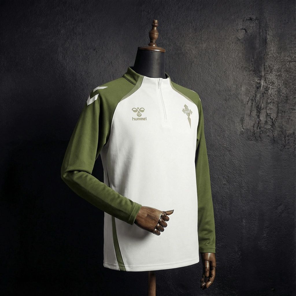 2025/26 Celta Vigo Half-Pull long Sleeve Hoodie
