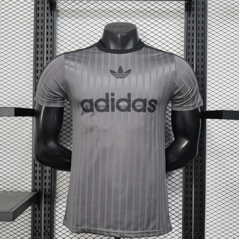 2025/26 Adidas Trefoil casual Gray jersey Player Version