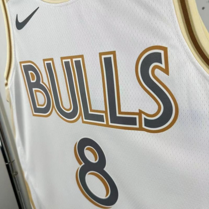 NBA Chicago Bulls 2025 Swingman City Edition Jersey LAVINE#8 s-xxl