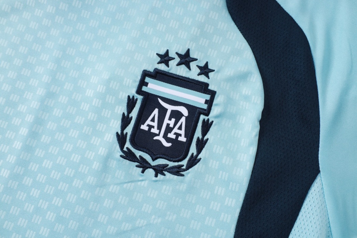 2026 Argentina Sky blue Training Set Shirt and Shorts