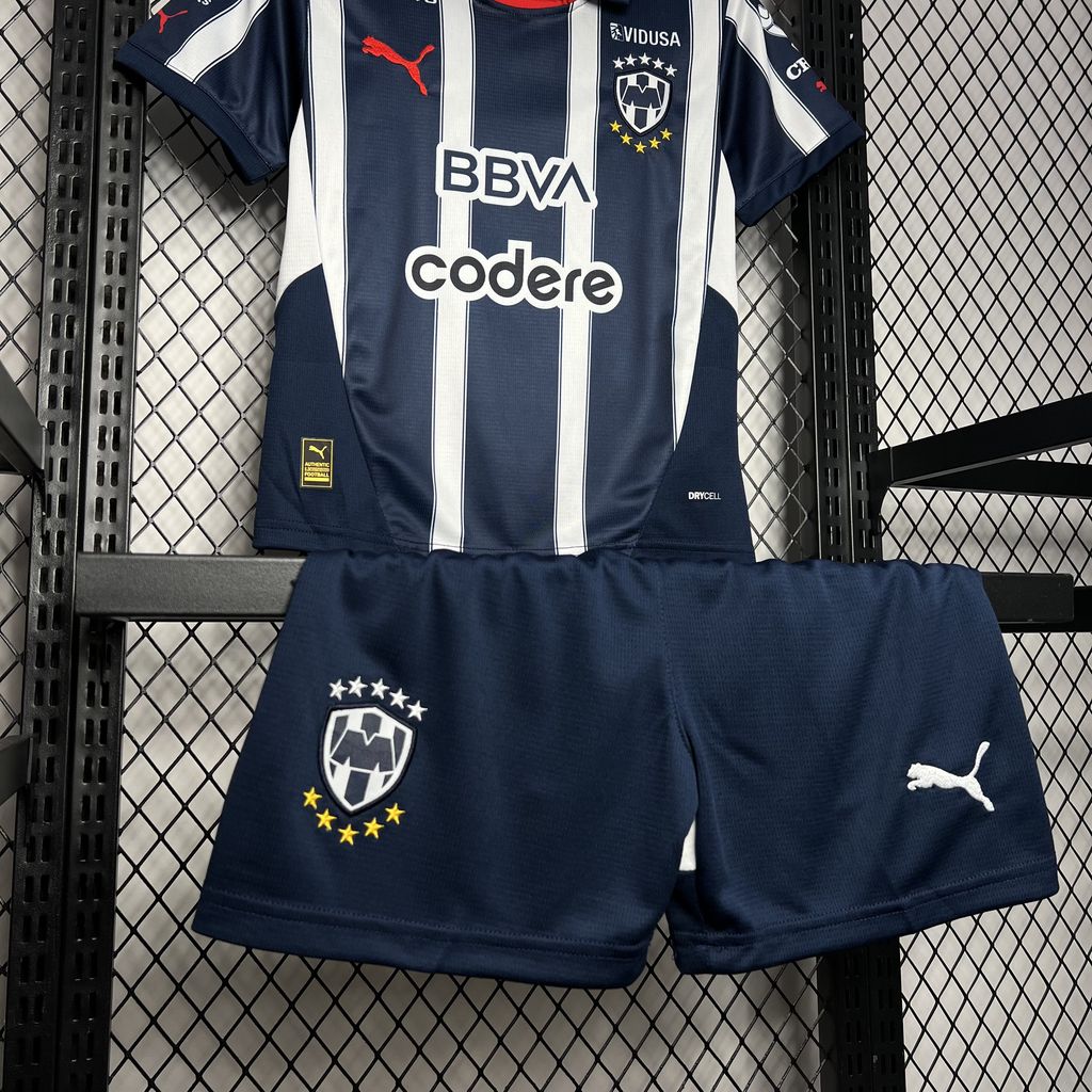 24/25 Monterrey Home jersey Kid Kits Size 16-28