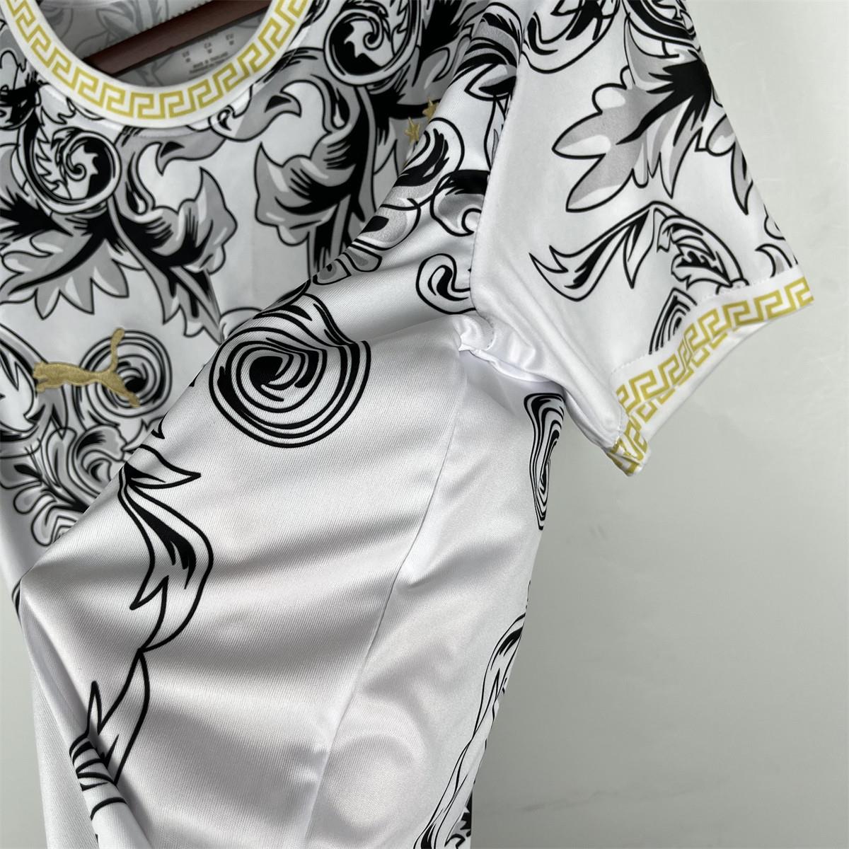 23/24 Italy Special Edition White Jersey Fan Version
