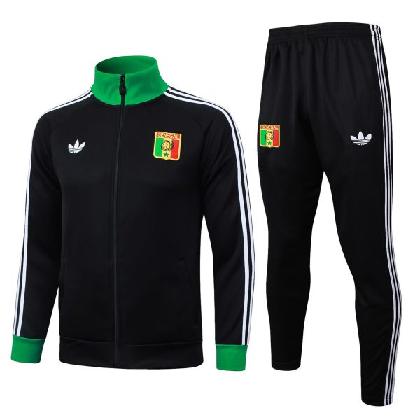 2026 Senegal Black Jacket Training Suit Set