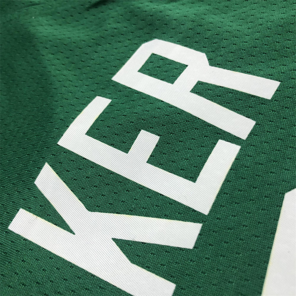 NBA Boston Celtics Round Neck 75th anniversary Green Jersey Walker#8 S-XXL