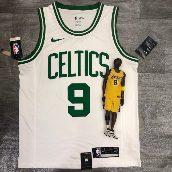 NBA Boston Celtics round neck White Jersey RONDO#9 S-XXL