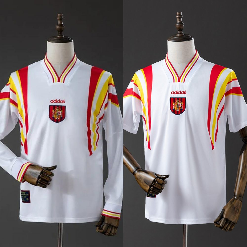 Retro Spain 1996  Away jersey Fan Version