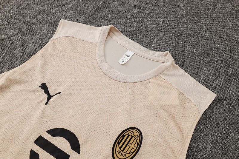 24/25 AC Milan Apricot Training Set Shirt and Shorts