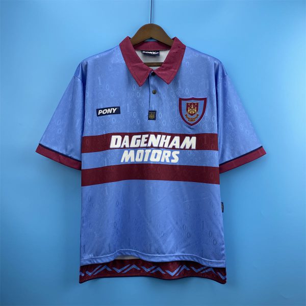 Retro West Ham United 95/97 away jersey Fan Version