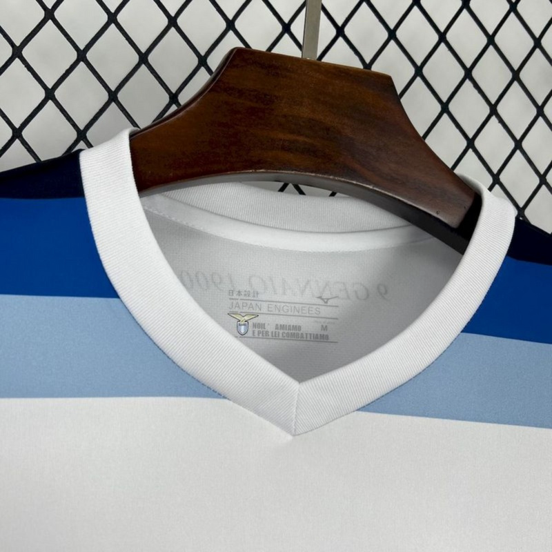 2025/26 Lazio 125th Anniversary Edition White Jersey Fan Version