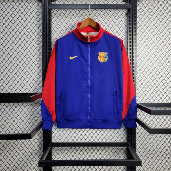 2025 Barcelona Blue Windbreaker Sport Unifom jersey Sport Unifom
