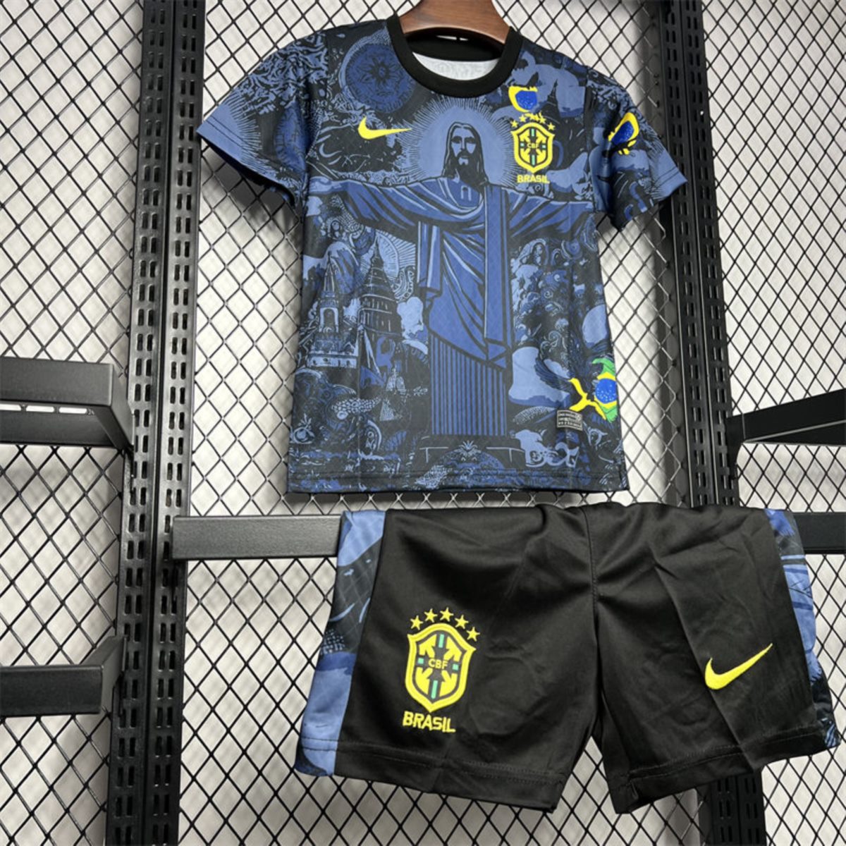 2024/25 Brazil Jesu Special Edition jersey Kid Kits Size 16-28