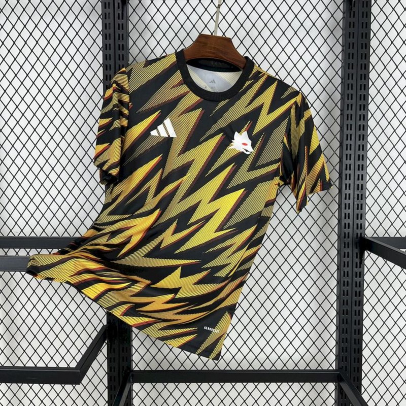 2025/26 AS Roma Pre-match training suit jersey Fan version