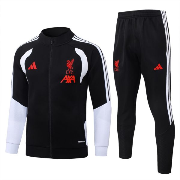 2026 Liverpool Black Jacket Training Suit Set