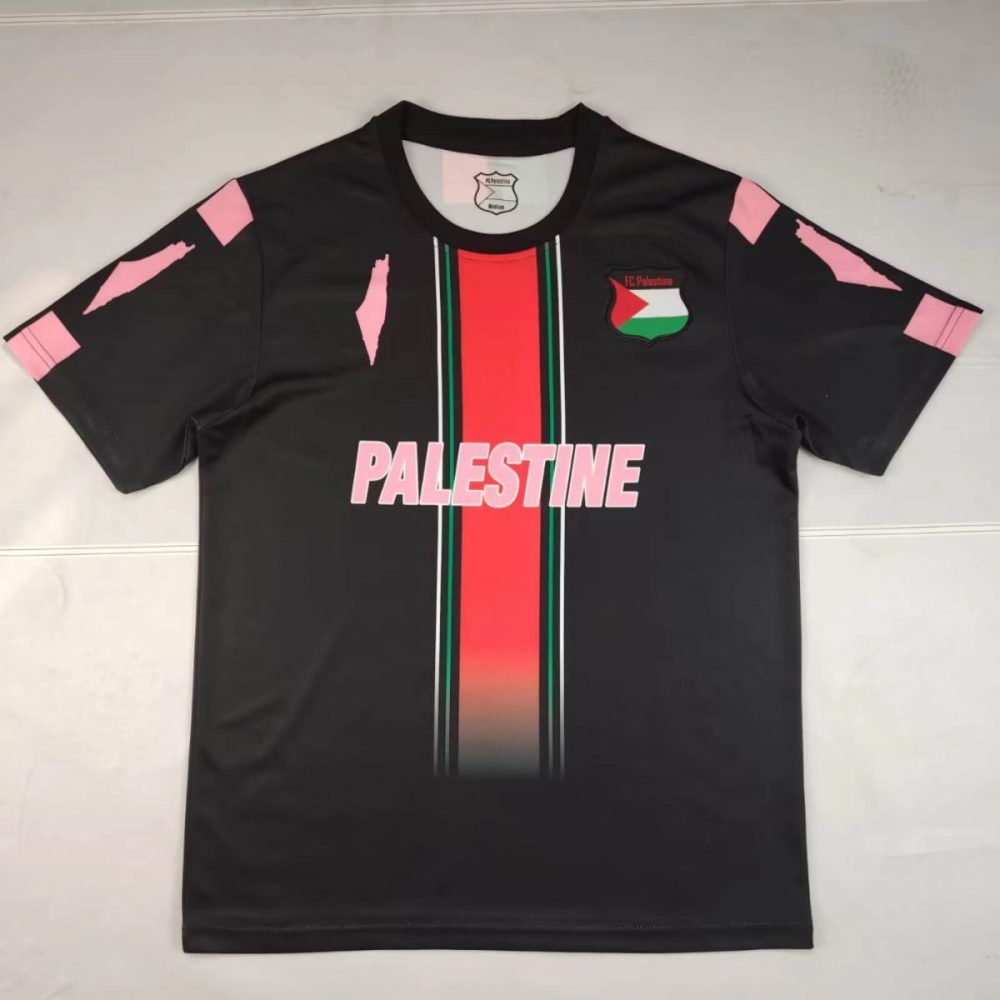 2025/26 CD Palestino Special Edition Black Jersey Fan Version