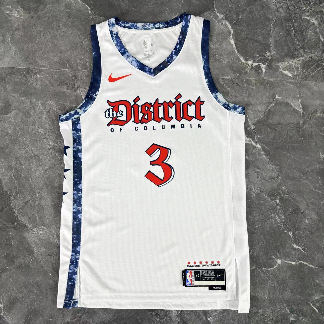 NBA Washington Wizards 2025 City Edition Edition Swingman White Jersey YOUNG#3