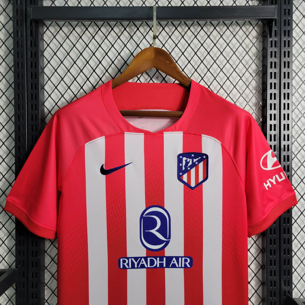 23/24 Atletico Madrid Home Jersey Fan Version