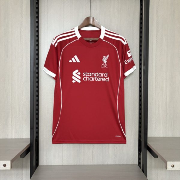 2025/26 Liverpool Home jersey Fan version